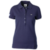LADIES LACOSTE POLO-NAVY