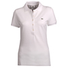LADIES LACOSTE POLO-WHITE