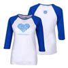 LADIES LUV TEE-BLUE