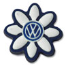WHITE DAISY SHOE CHARM