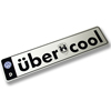 UBER COOL LICENSE PLATE