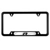R-LINE PLATE FRAME-BLACK
