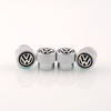 VW VALVE STEM CAPS-BLACK